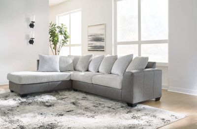 Clairette Court 2-Piece Sectional with Chaise By Ashley Design