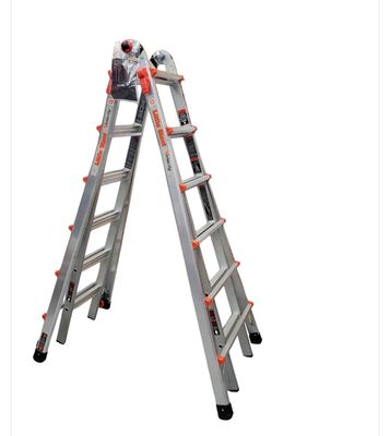 Little Giant Ladders, Velocity with Wheels, M26, 26 Ft, Multi-Position Ladder, Aluminum-300lb Cap