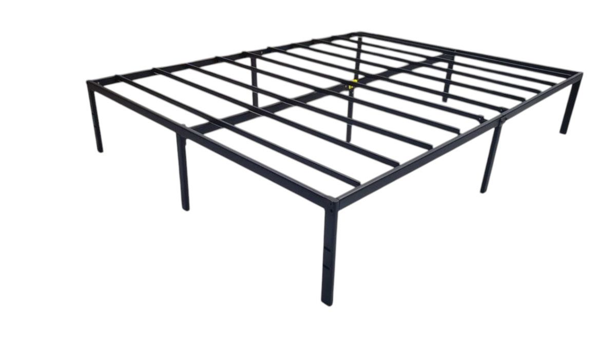Queen Size 14in. Metal Platform Bed Frame NO BOX SPRING NEEDED