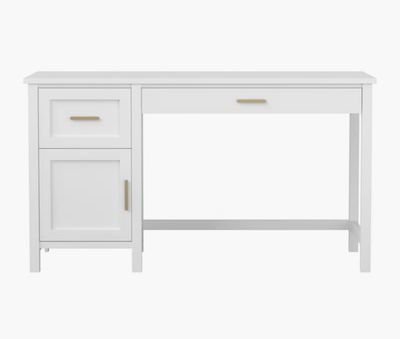 Martha Stewart Shaker Style Home Office Desk with Storage