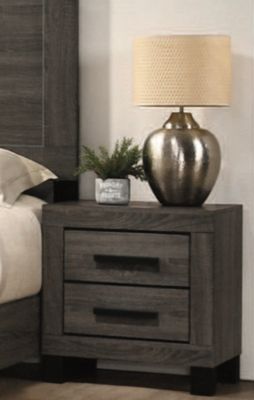 GLENWOOD NIGHTSTAND WITH 2 DRAWER