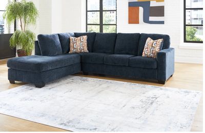 Aviemore 2-Piece Sectional with Chaise With Throw Pillows By Ashley Design