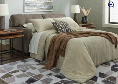 Mahoney Full Sofa Sleeper In Chocolate Mahoney Collection  by Ashley Furniture
