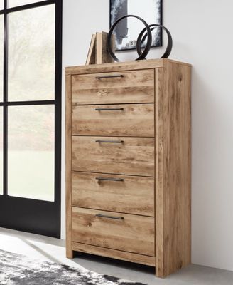 Hyanna 5 Drawer Chest of Drawers By Ashley Design Hyanna 5 Drawer Chest of Drawers By Ashley Design