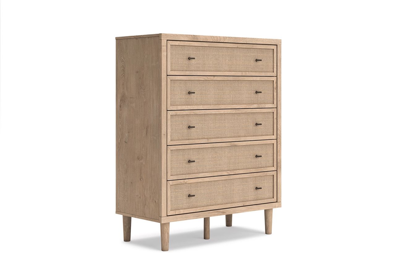 Cielden 5 Drawer Chest of Drawers By Ashley Design
