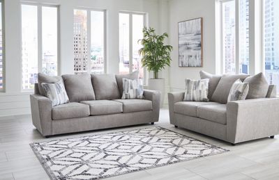 Stairatt Sofa and Loveseat & ottoman By Ashley Design Stairatt Sofa and Loveseat & ottoman By Ashley Design