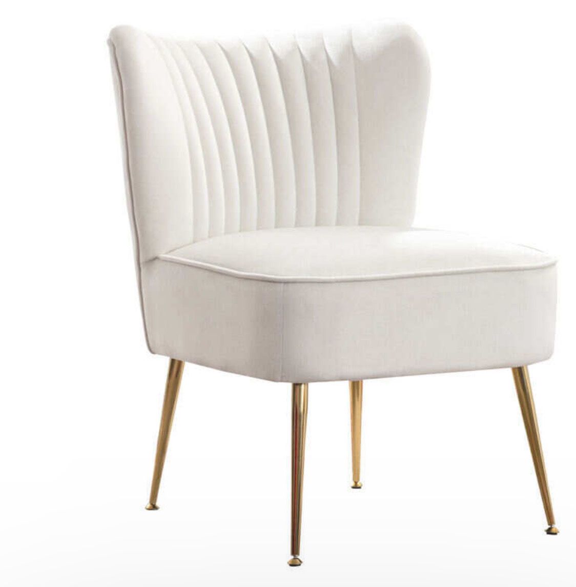 WestinTrends 22" Wide Tufted Velvet Accent Chair Set Of 2
