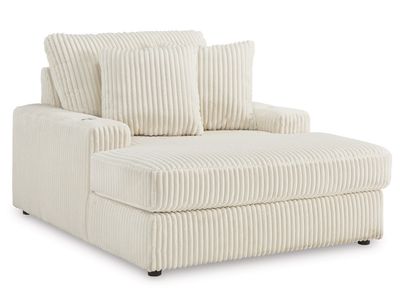 Lindyn Oversized Chaise With USB Charging Station By Ashley