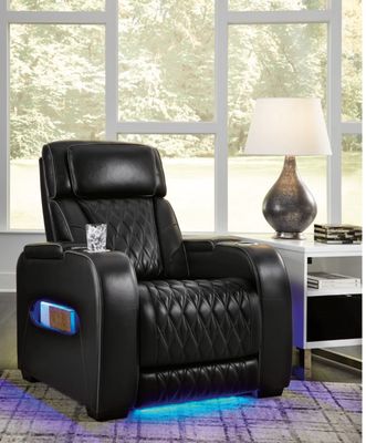 Boyington Dual Power Leather Recliner By Ashley Boyington Dual Power Leather Recliner By Ashley