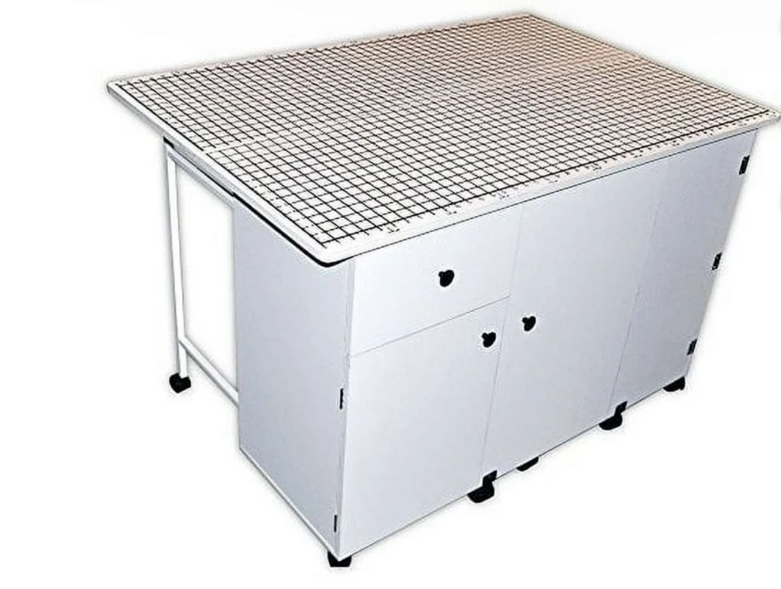 Sullivans Quilter's Table Laminated, White Sullivans Quilter's Table Laminated, White