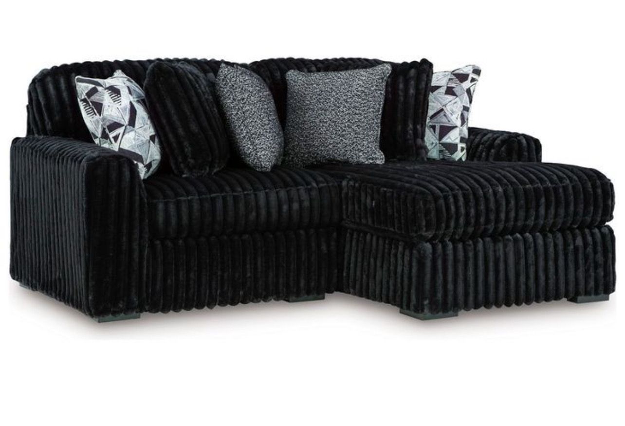 Midnight Madness Onyx Black Modular Sectional