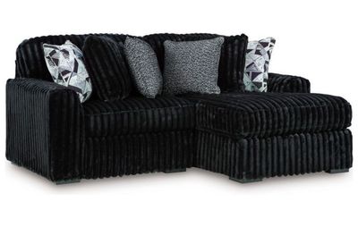 Midnight Madness Onyx Black Modular Sectional