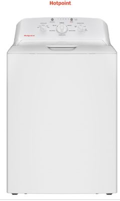 Hotpoint 4.0 cu.ft. Top Load Washer in White with Cold Plus and Water Level Control