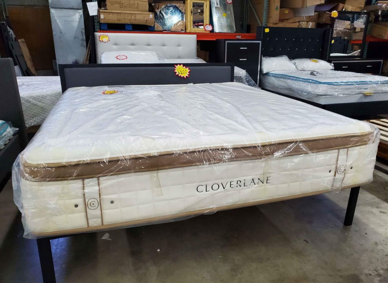 15" King Size Extra Firm Luxury Hybrid Mattress-Cloverlane