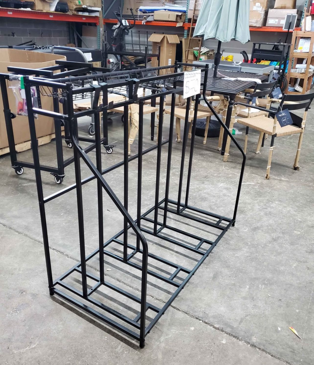 4-Bike Stand, Bike Storage Rack, for Garage