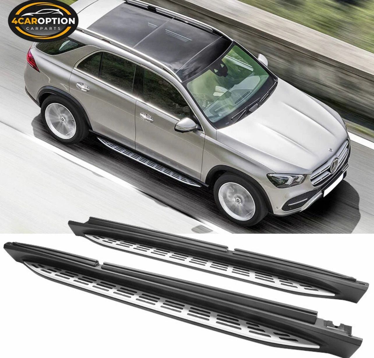 20-25 Mercedes-Benz W167 V167 GLE-Class OE Style Running Boards Pair Set