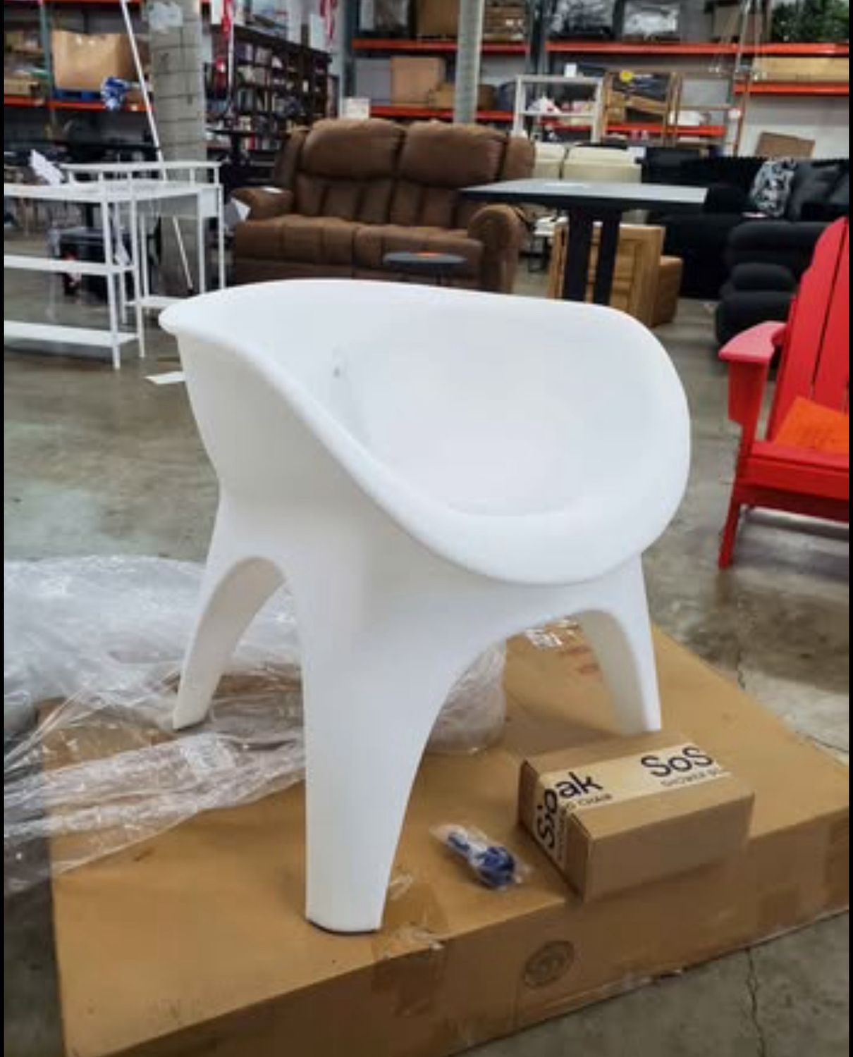 Seniors SoSoak Shower Soaking Chair