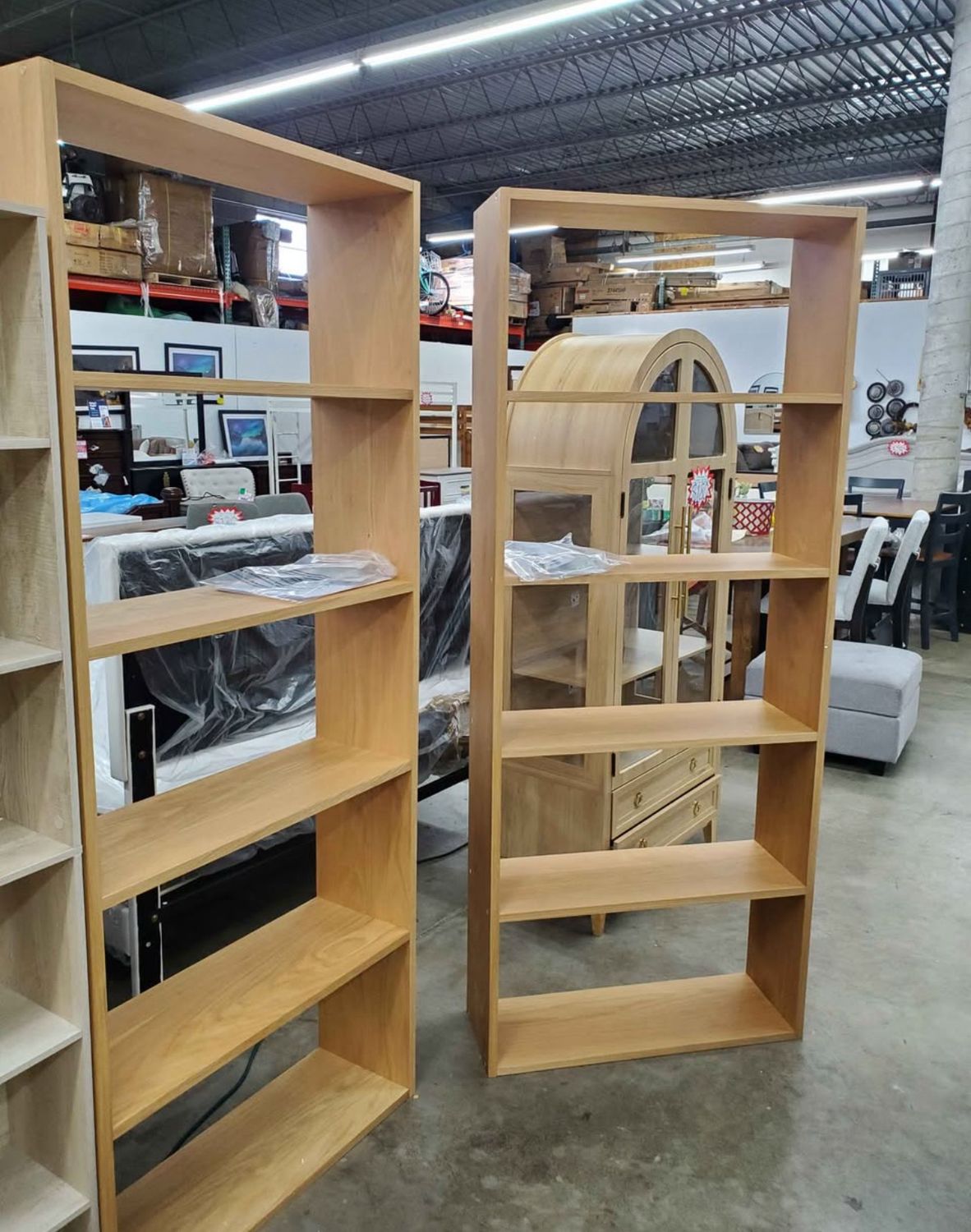 Bookshelf/Display shelf Oak Stacking Shelf - Wides Type - 5 Tiers for Home or Office Bookshelf/Display shelf Oak Stacking Shelf - Wides Type - 5 Tiers for Home or Office
