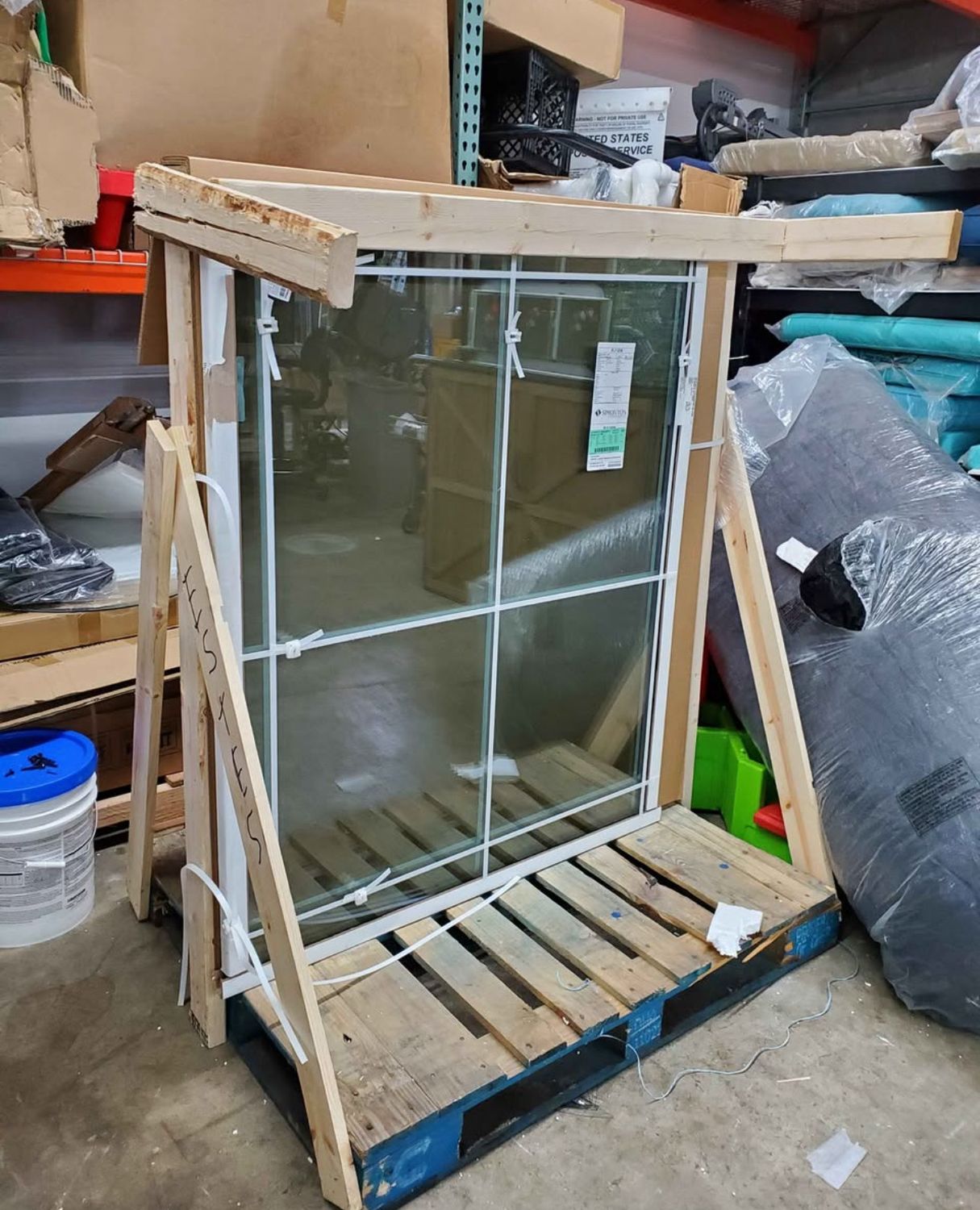 Simonton Casement Glass Window replacement 58" X 47.75"
