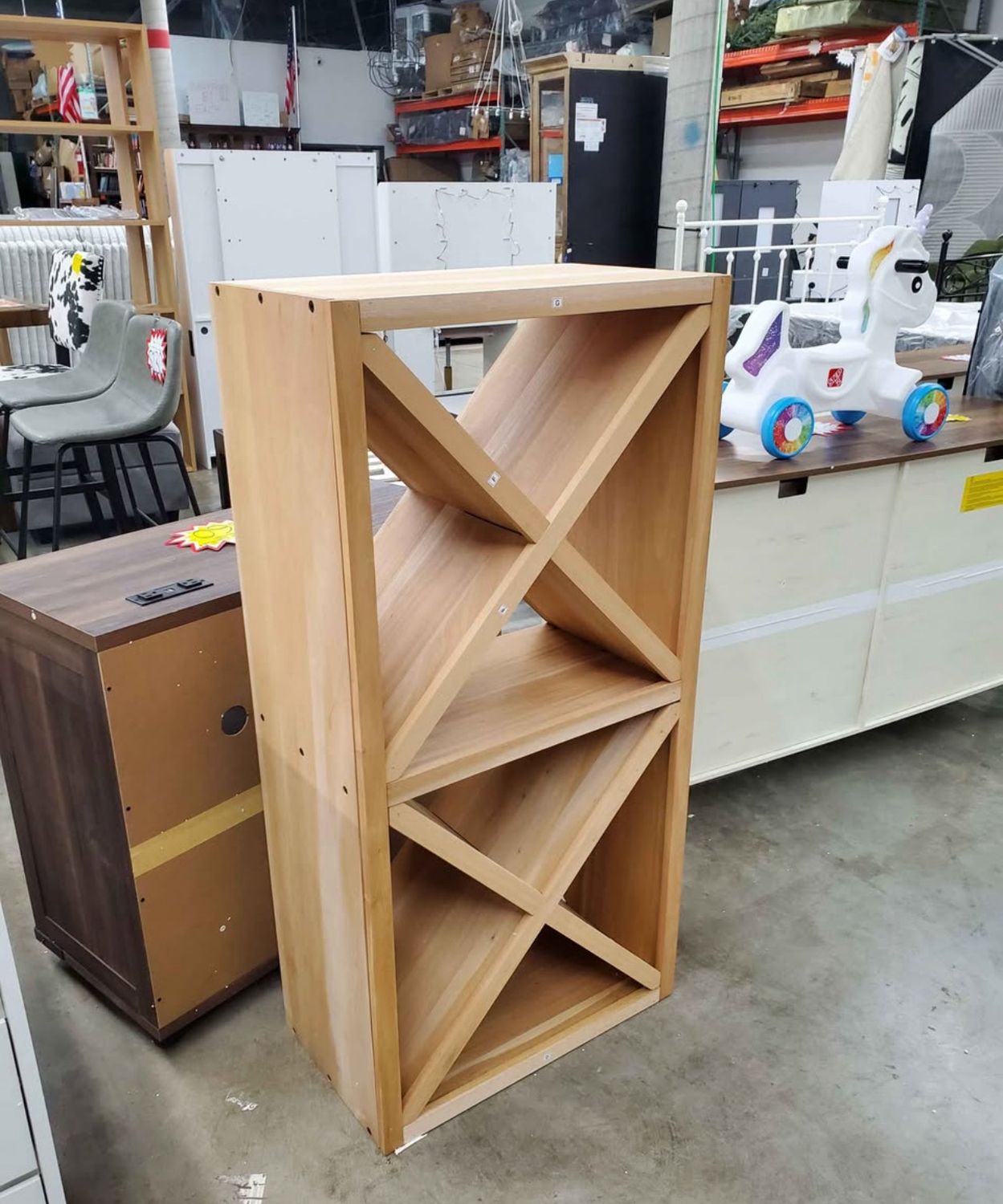 48 aBottle Modular Wine Rack, Stackable Wine Storage Cube for kitchen, pantry, bar or wine cellar.