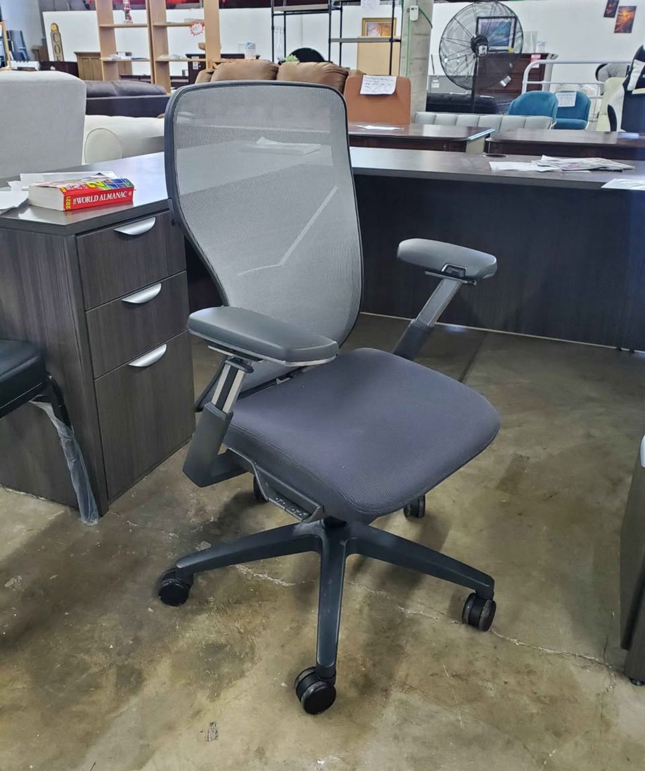 Office Desk Chair Allsteel Acuity Task Chair (Grey)