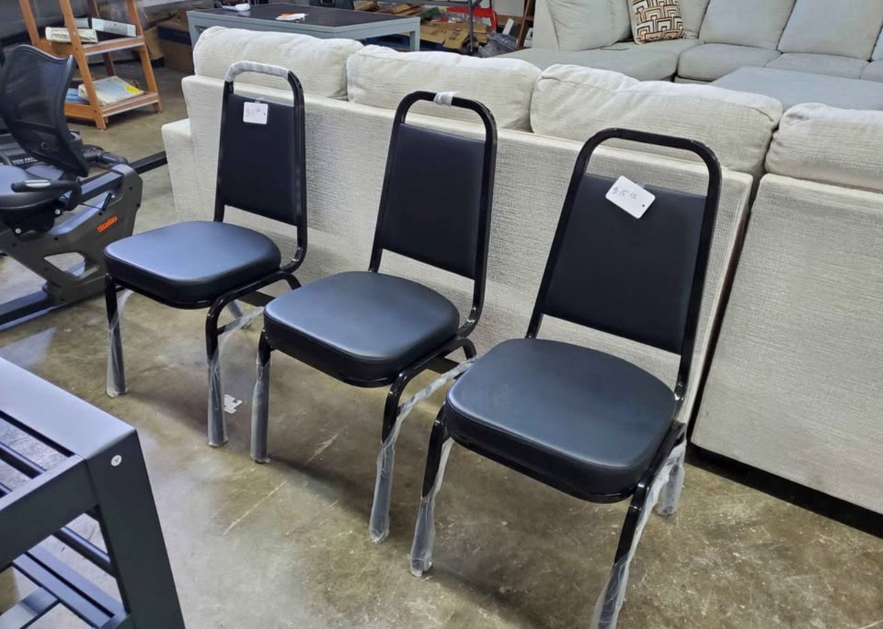Reception Guest Chair Leather Padded $15 EACH