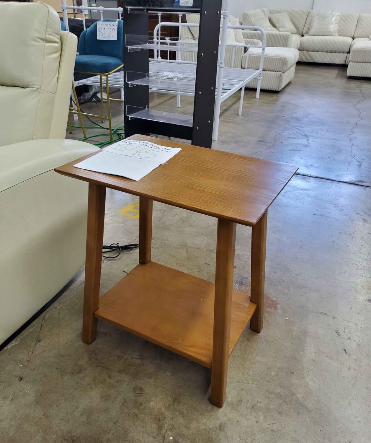 Max & Lily Mid-Century Modern Nightstand