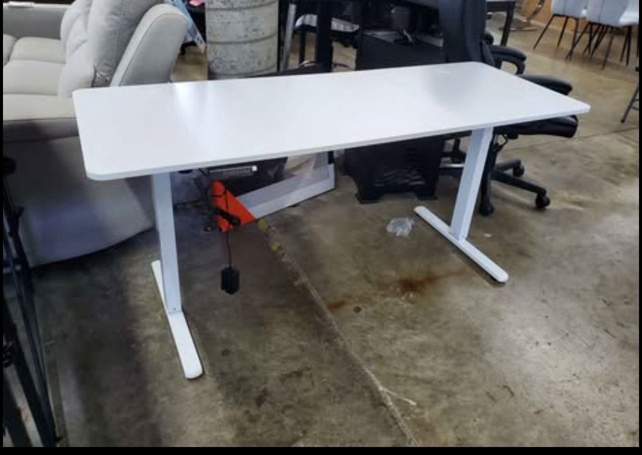 Electrical Sit Stand Desk 63 x 24 In. Height Adjustable