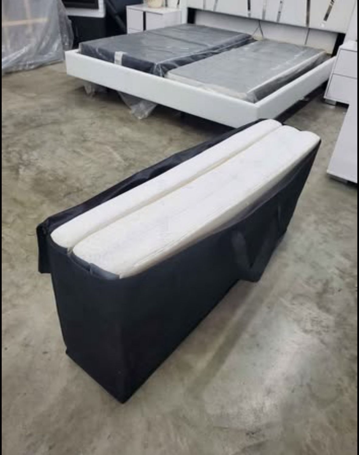Full Size Tri-fold Mattress, 4 Inch Gel-Infused with Bamboo Cover & Carry Bag Full Size Tri-fold Mattress, 4 Inch Gel-Infused with Bamboo Cover & Carry Bag