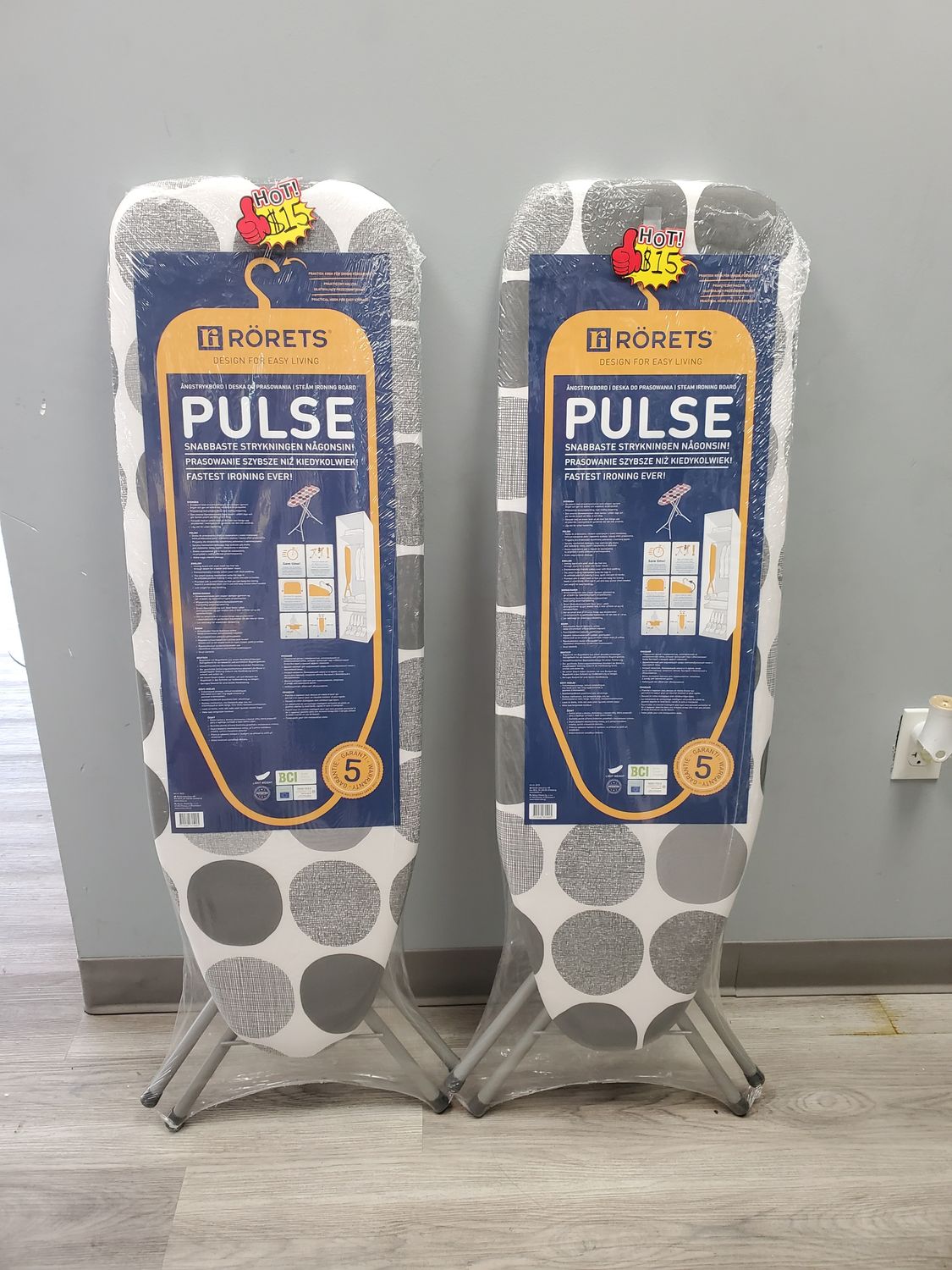 Ironing Board, 43 x 13 Inches, Gray Ironing Board, 43 x 13 Inches, Gray