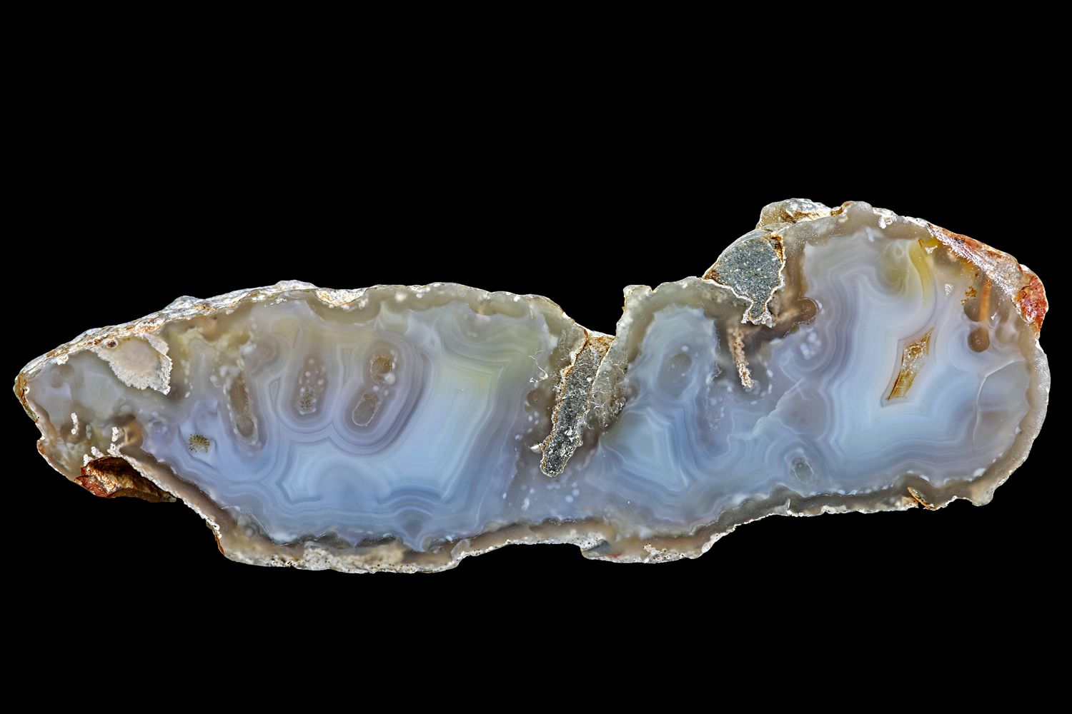 Fortification Plume Agate