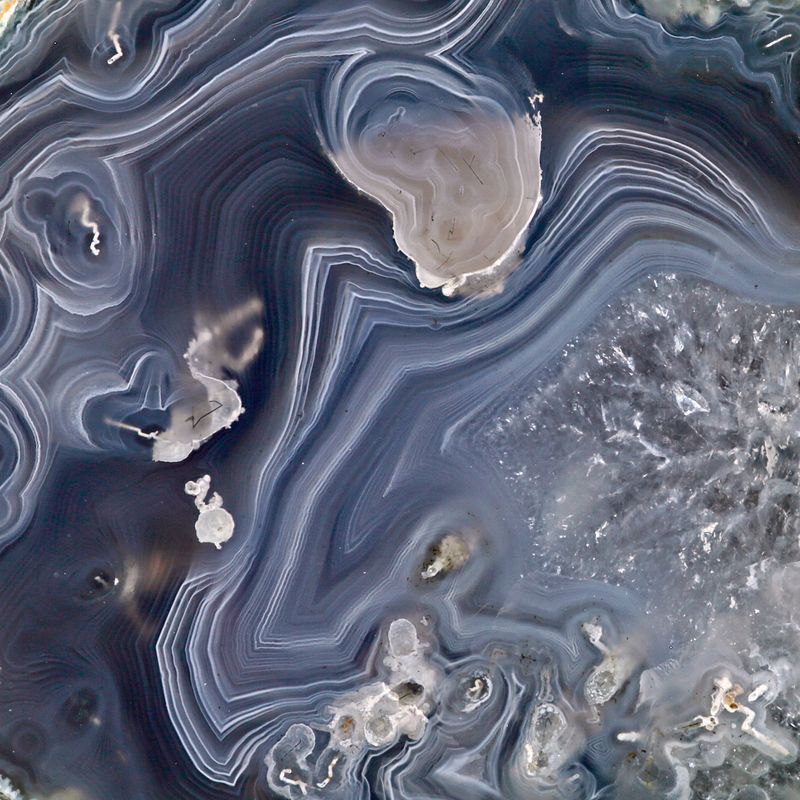 Fortification Agate, Crystal Centre, Parallax​