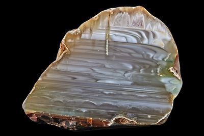 Scenic Agate, banded Agate, swirly plumes