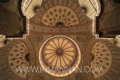 Blue Mosque Ceiling Istanbul
