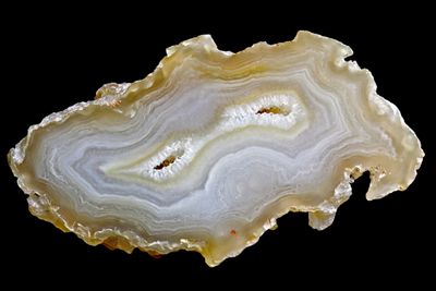 Fortified Agate with two geodes