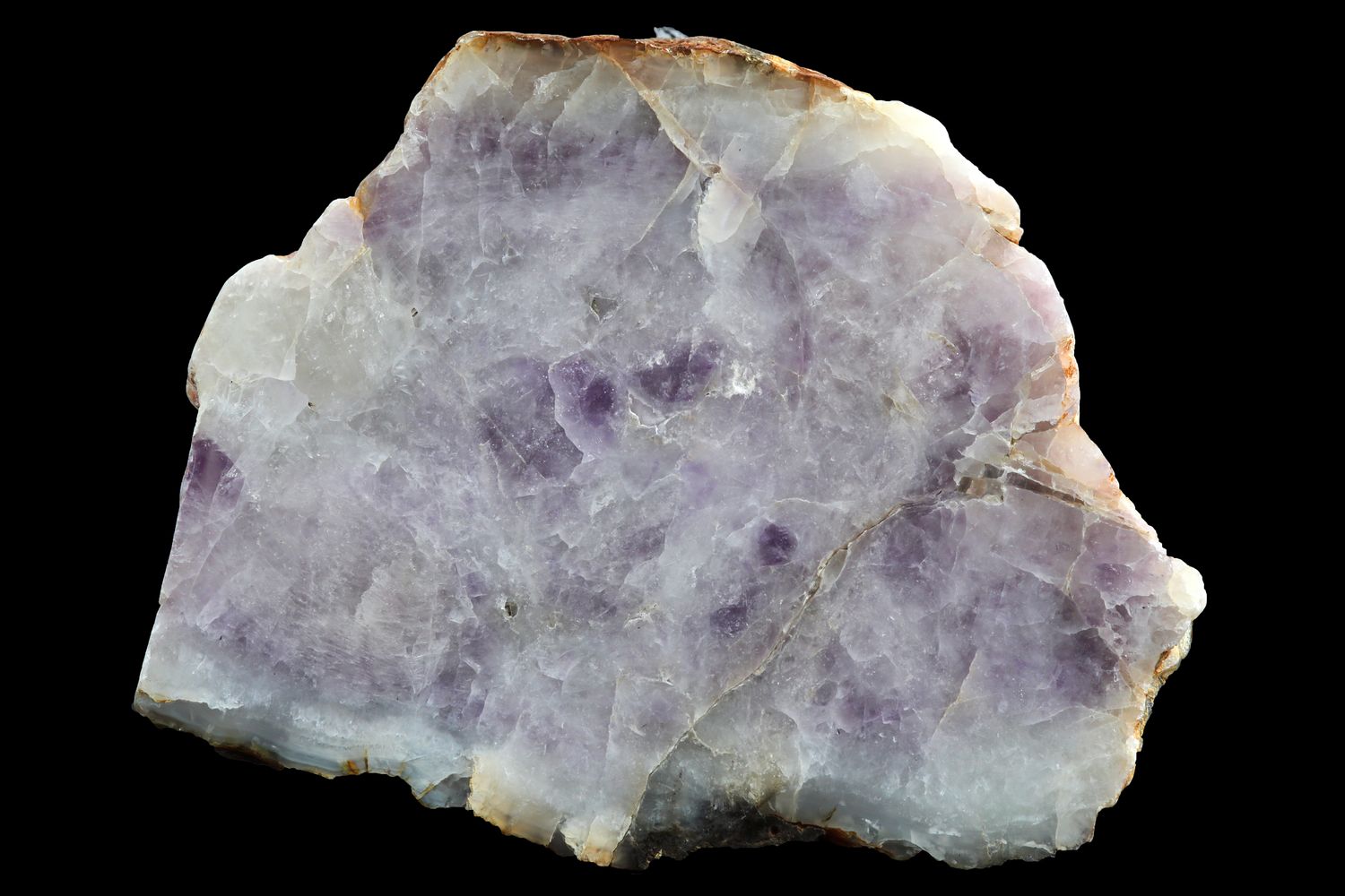 Amethystine Quartz (New Zealand Amethyst).  Rare