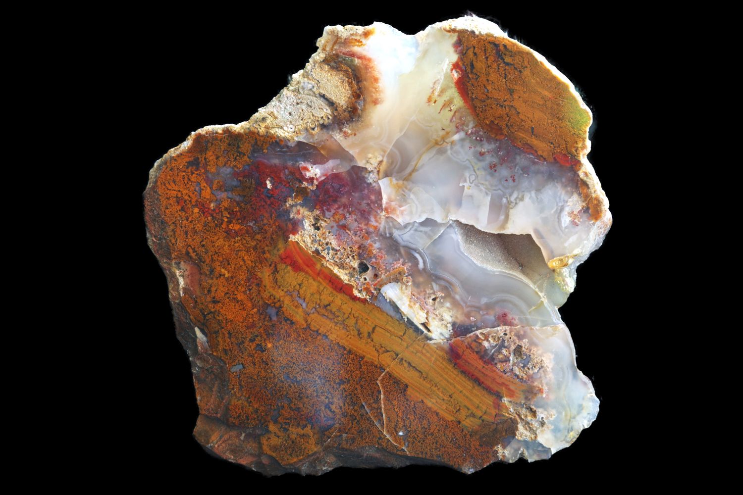 Jasper Agate. Dense Moss. (Jasper and Agate joined in the same rock) Jasper Agate. Dense Moss. (Jasper and Agate joined in the same rock)