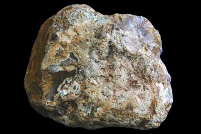 Jasper Agate.  Golden coloured with Agate inclusions  (1.37 kg)