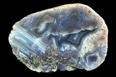 Fortified banded Moss Agate