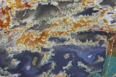 Plumy Moss Agate with Green Opalite, Pyrite inclusions. Flawless (1.18 kg)