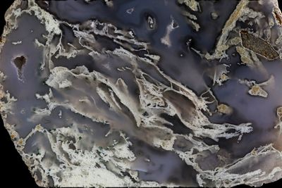 Moss Aquarium Agate with small Geode. Flawless Agate (1.068 kg)