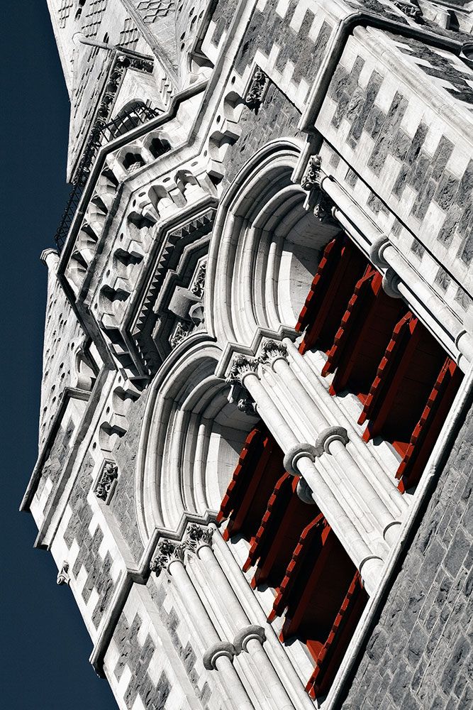 Christchurch Cathedral Spire pre-earthquake, historic architecture