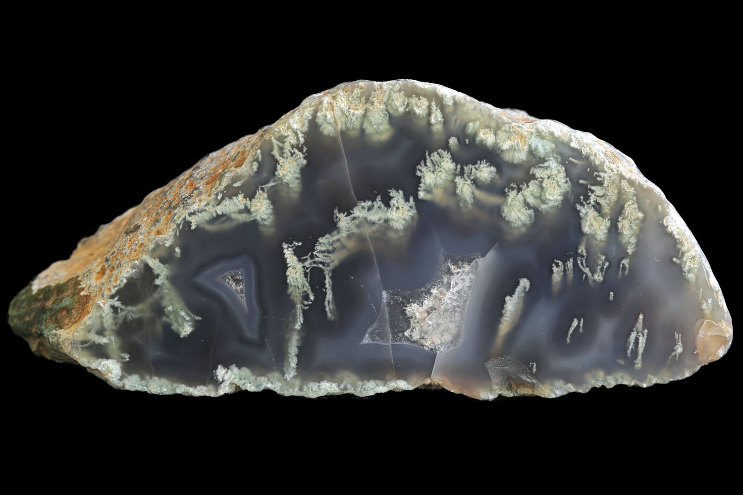 For Alex Brown - Moss Agate, plumy, feathery moss