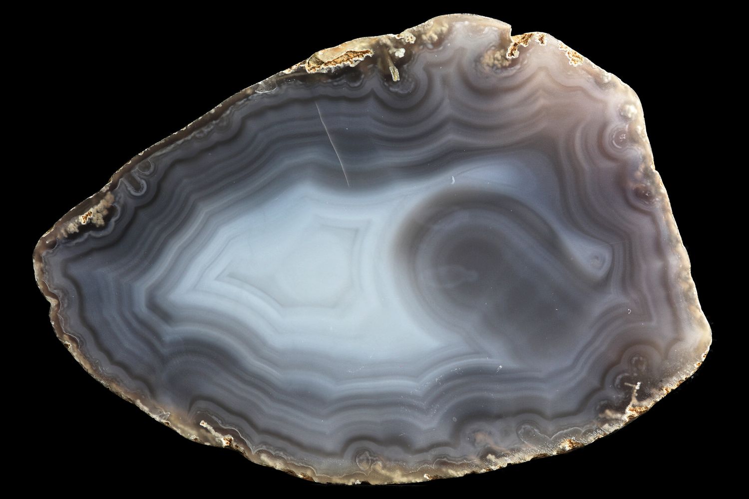 For Alex Brown - Light Fortification with a milky white centre.  Nice Pattern