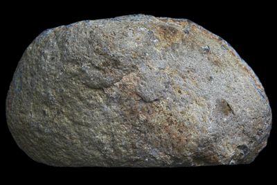 Fortification Agate, plumy mosses, calcite inclusions, crystal cavity