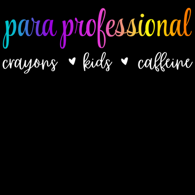 Para Crayons, kids, caffeine T-Shirt