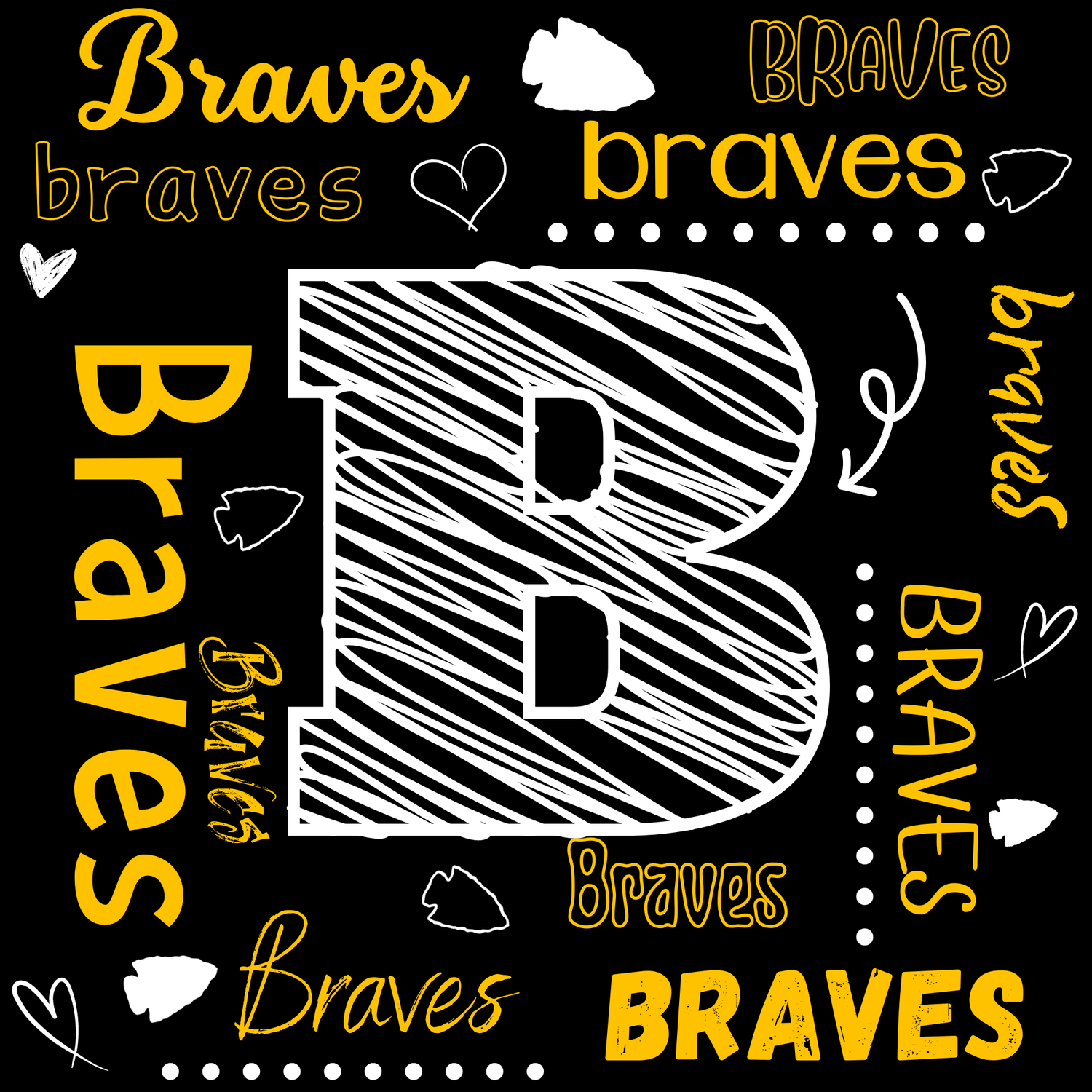 Braves Typography T-Shirt