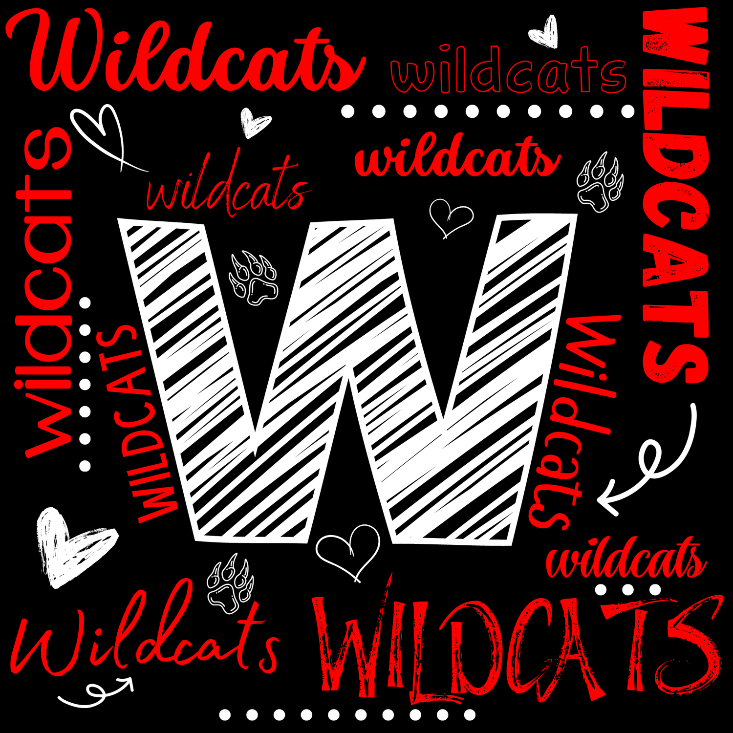 Wildcats Typography
