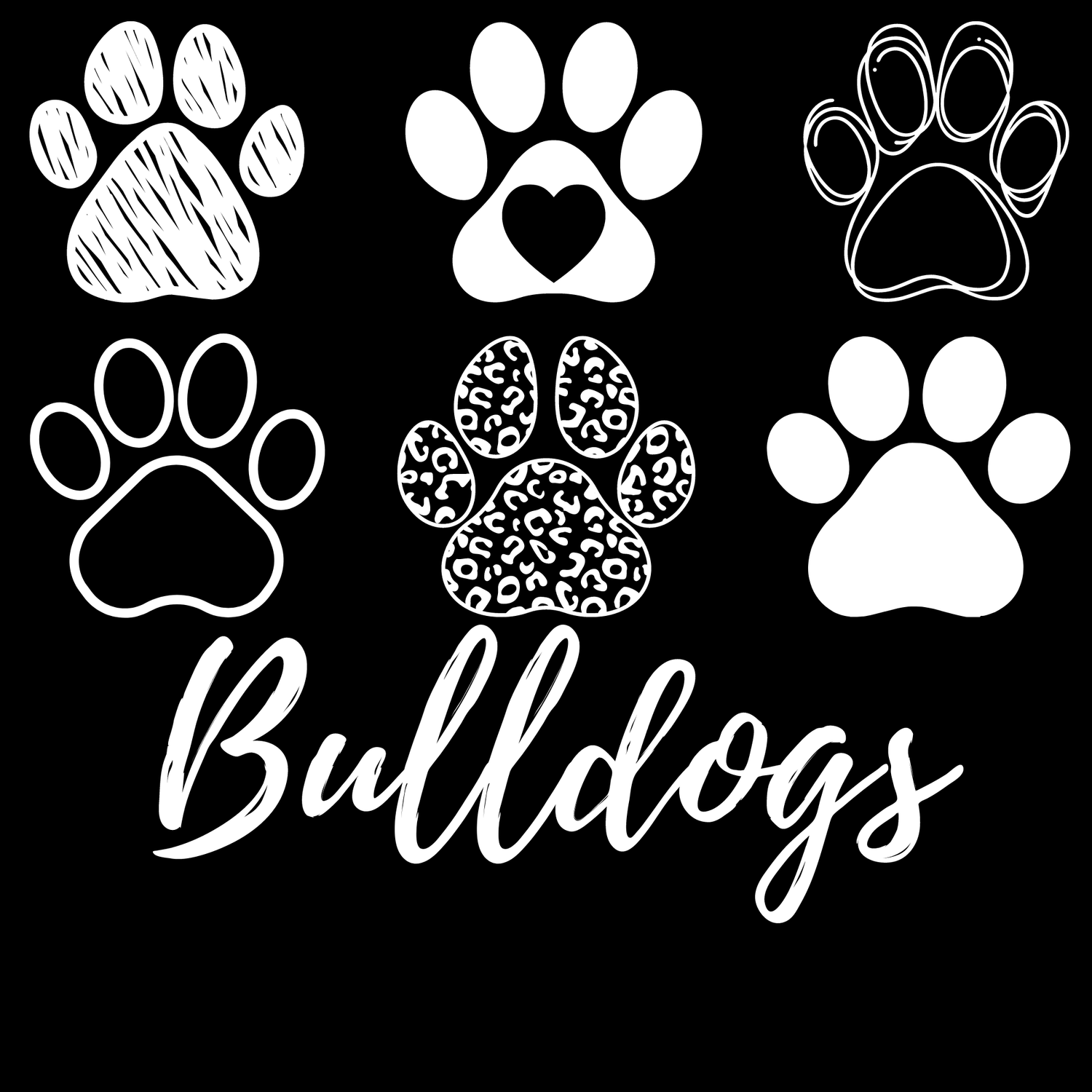 Bulldogs Pawprints