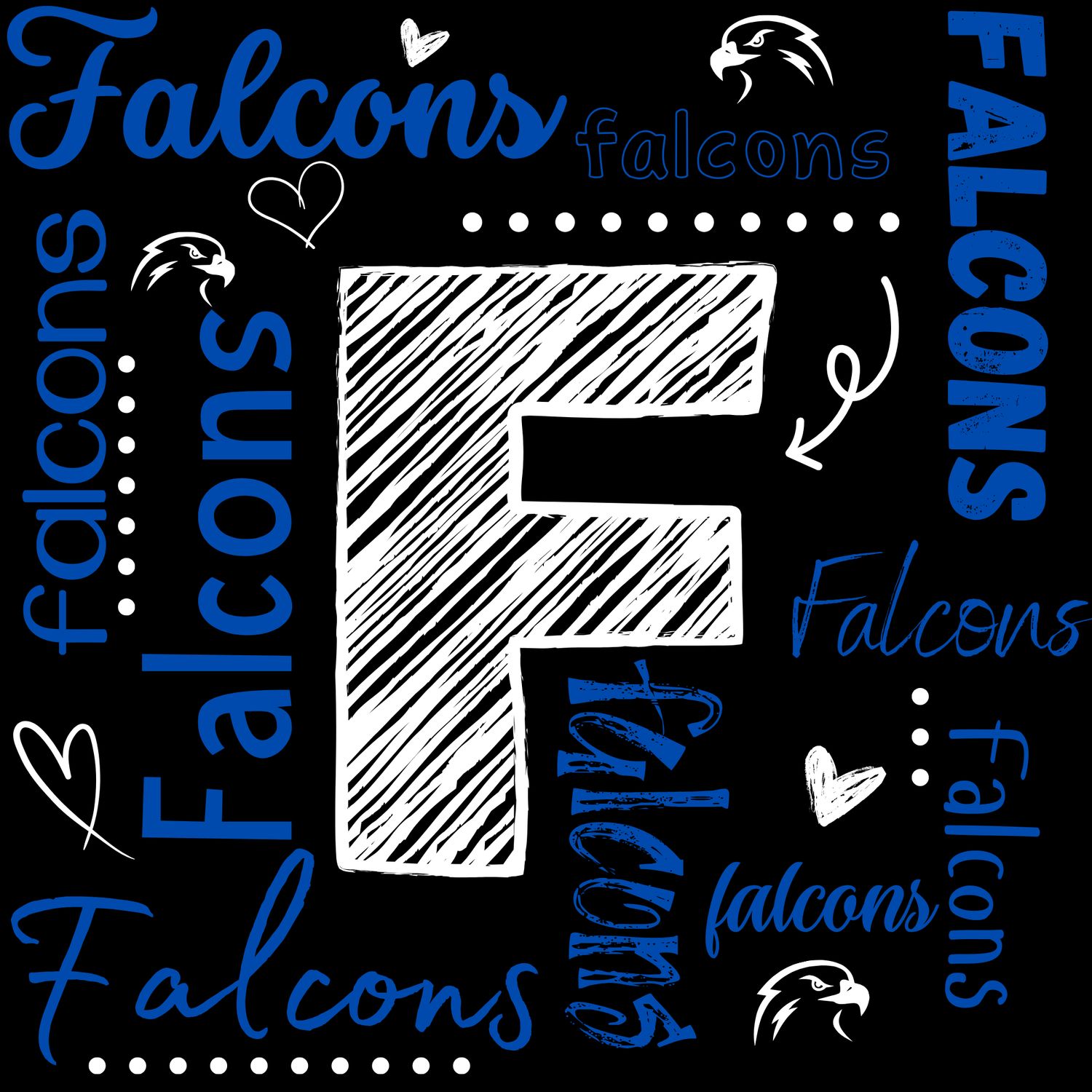 Falcons Typography